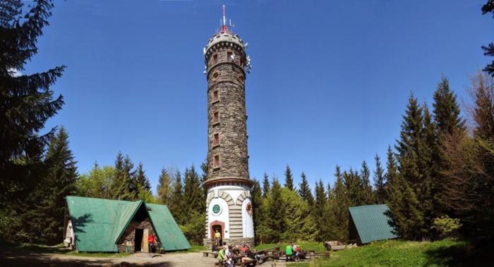Česká Ves Hotel Zlaty Chlum מראה חיצוני תמונה